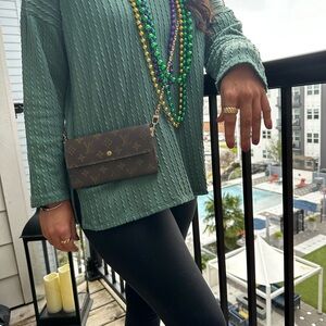 Authentic Louis Vuitton Wallet Chain